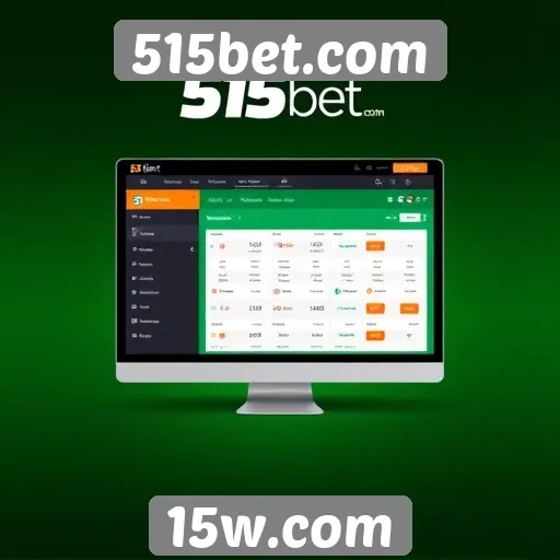 Interface intuitiva do 515bet.com melhora experiência do usuário