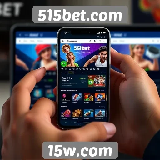 Experiência do usuário no site 515bet em dispositivos móveis