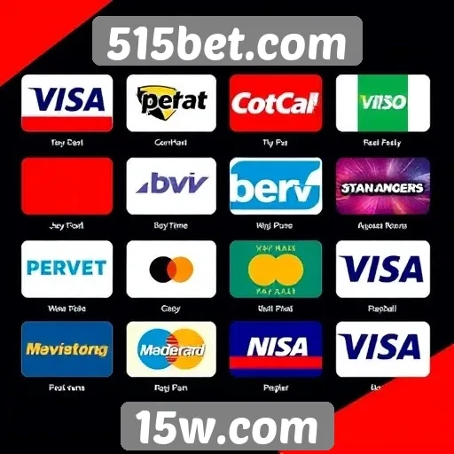 Plataforma 515bet.com aceita diversas formas de pagamento